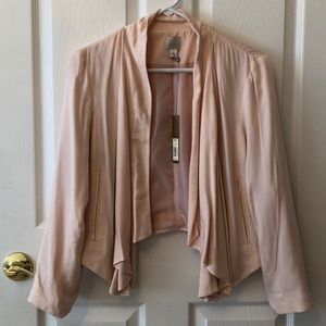 LC Lauren Conrad drape front blazer